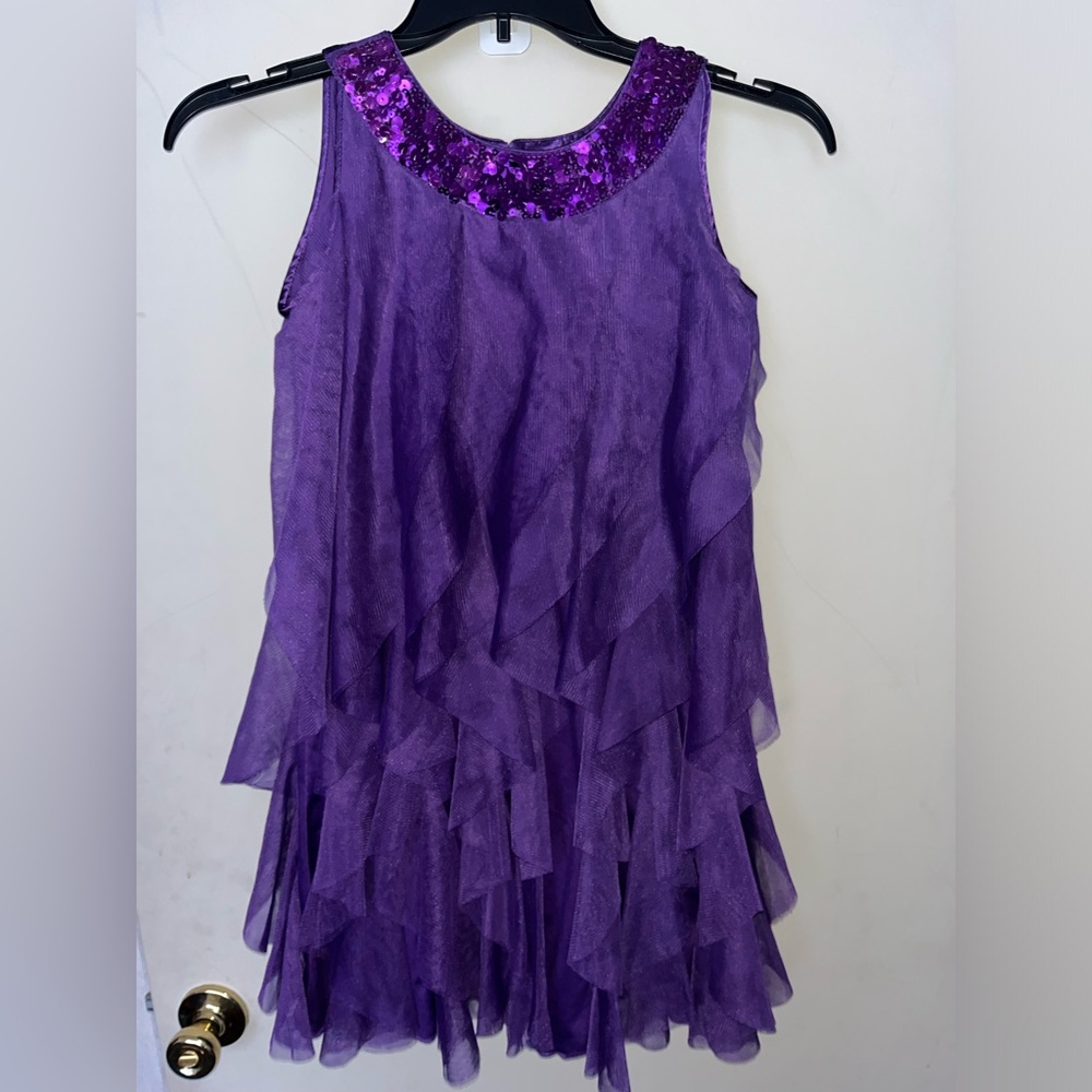 Fashion Vintage Dark purple dress